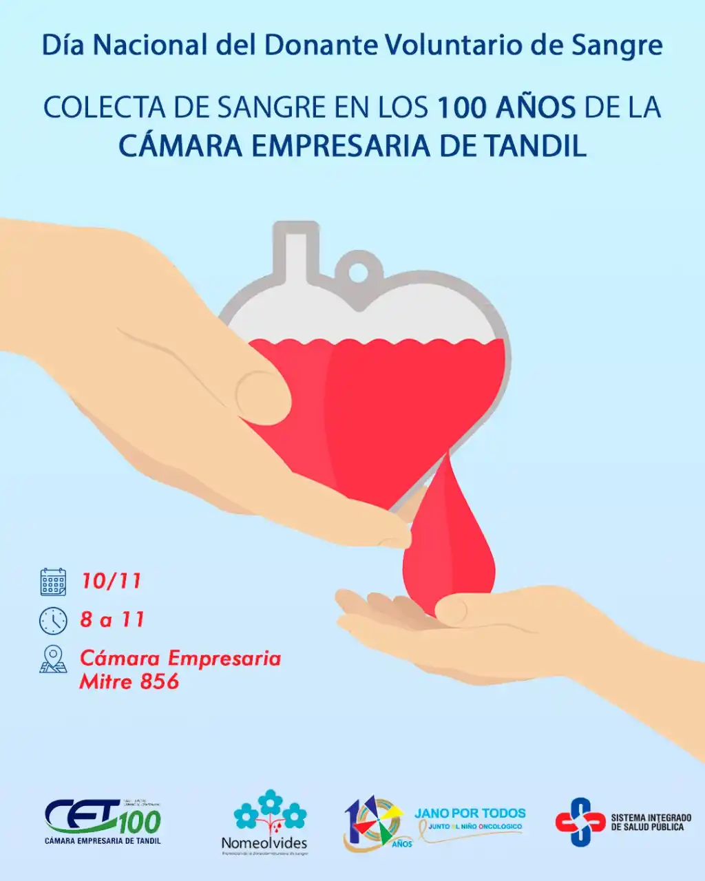 Día nacional del donante voluntario de sangre