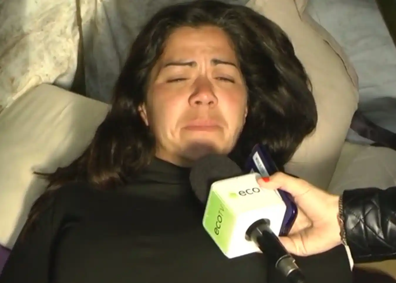 Entre lágrimas, Griselda Altamirano reclamó que atiendan su reclamo