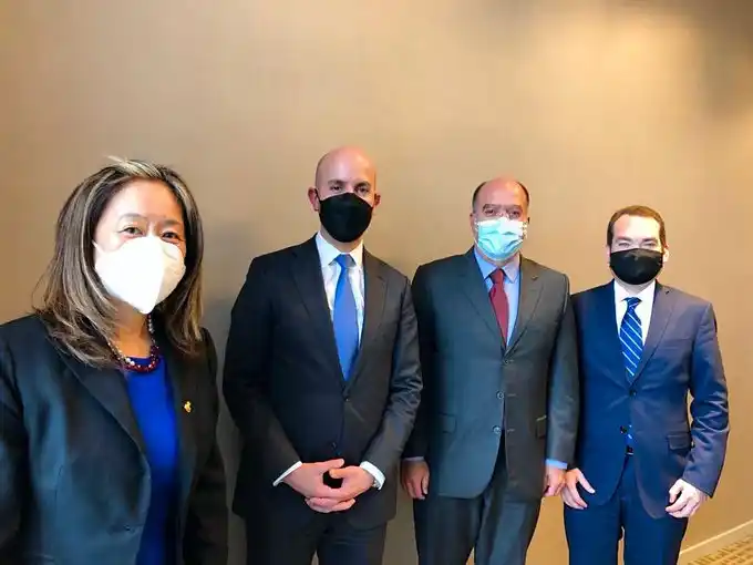 INSISTEN EN ELECCIONES LIBRES: opositores se reunieron con representante de EE.UU.