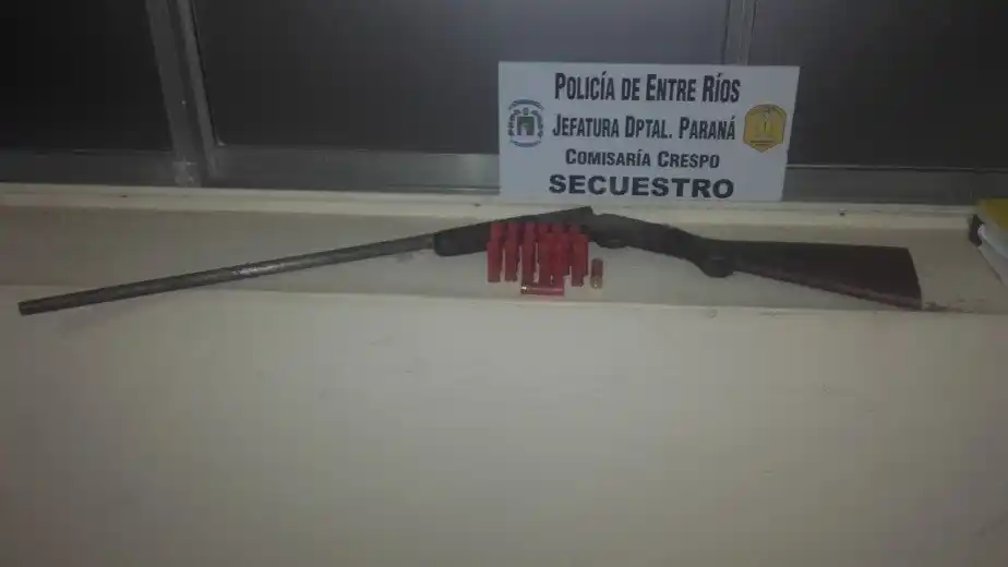 Secuestraron un arma de fuego