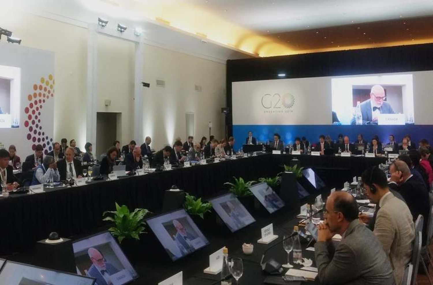 G20: en la ciudad, ministros debaten sobre comercio internacional