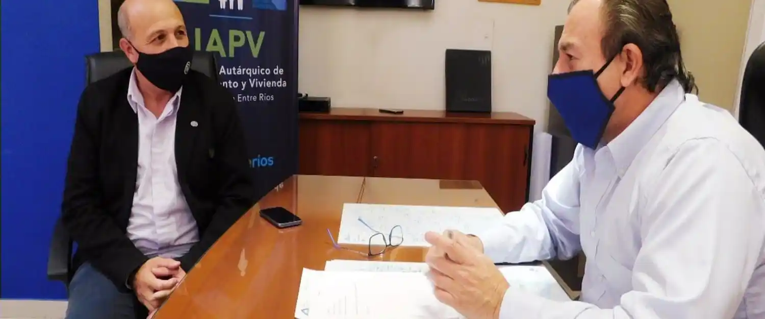 Evaluaron la política habitacional para General Galarza y Larroque