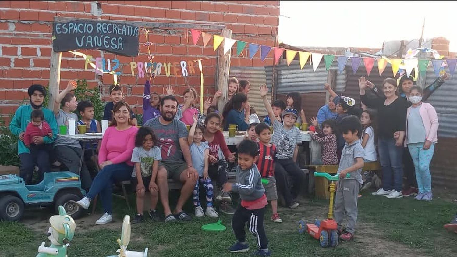 Espacio Recreativo Vanesa se prepara para Navidad con una rifa
