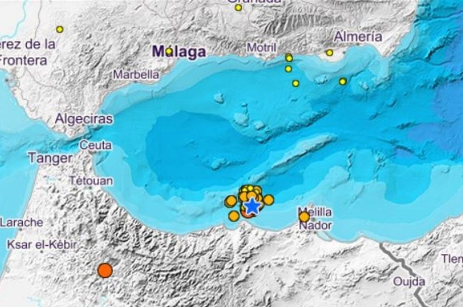 Un terremoto sacude Málaga y el mar no deja de temblar