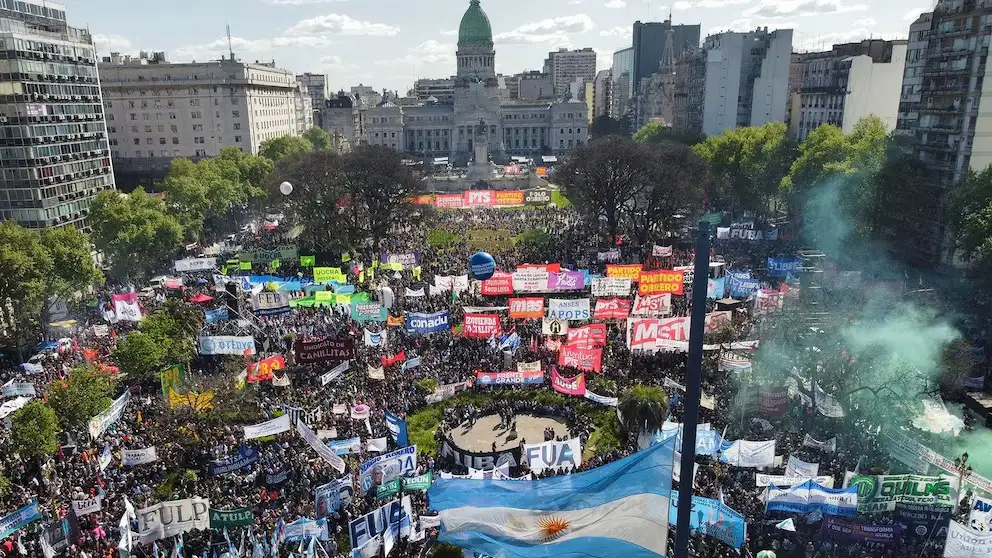 Reclaman al Congreso Nacional que insista con la Ley de Financiamiento para las casas de estudio, que será vetada en las próximas horas.