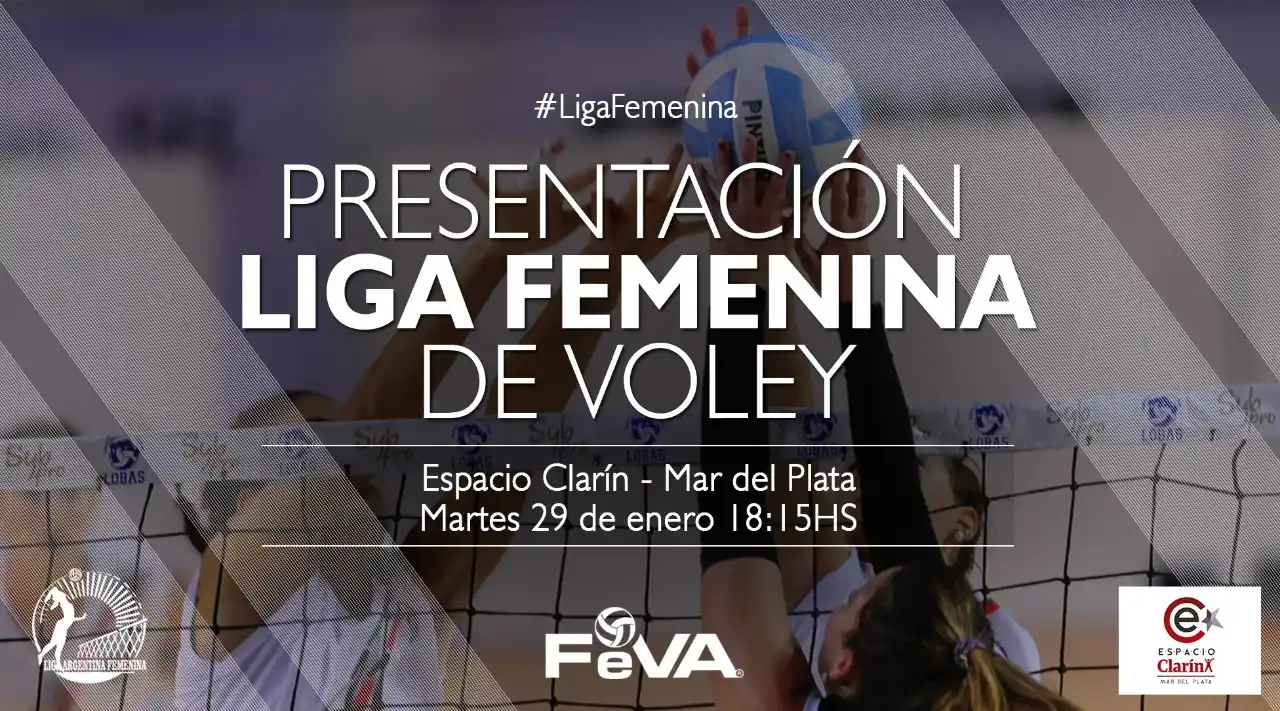 Se presenta en Mar del Plata la Liga Femenina de Voley