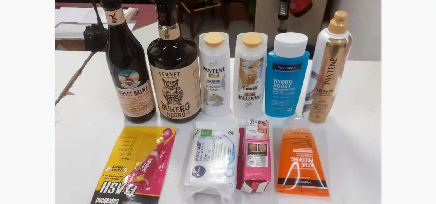 Los productos valían más de 60 mil pesos.