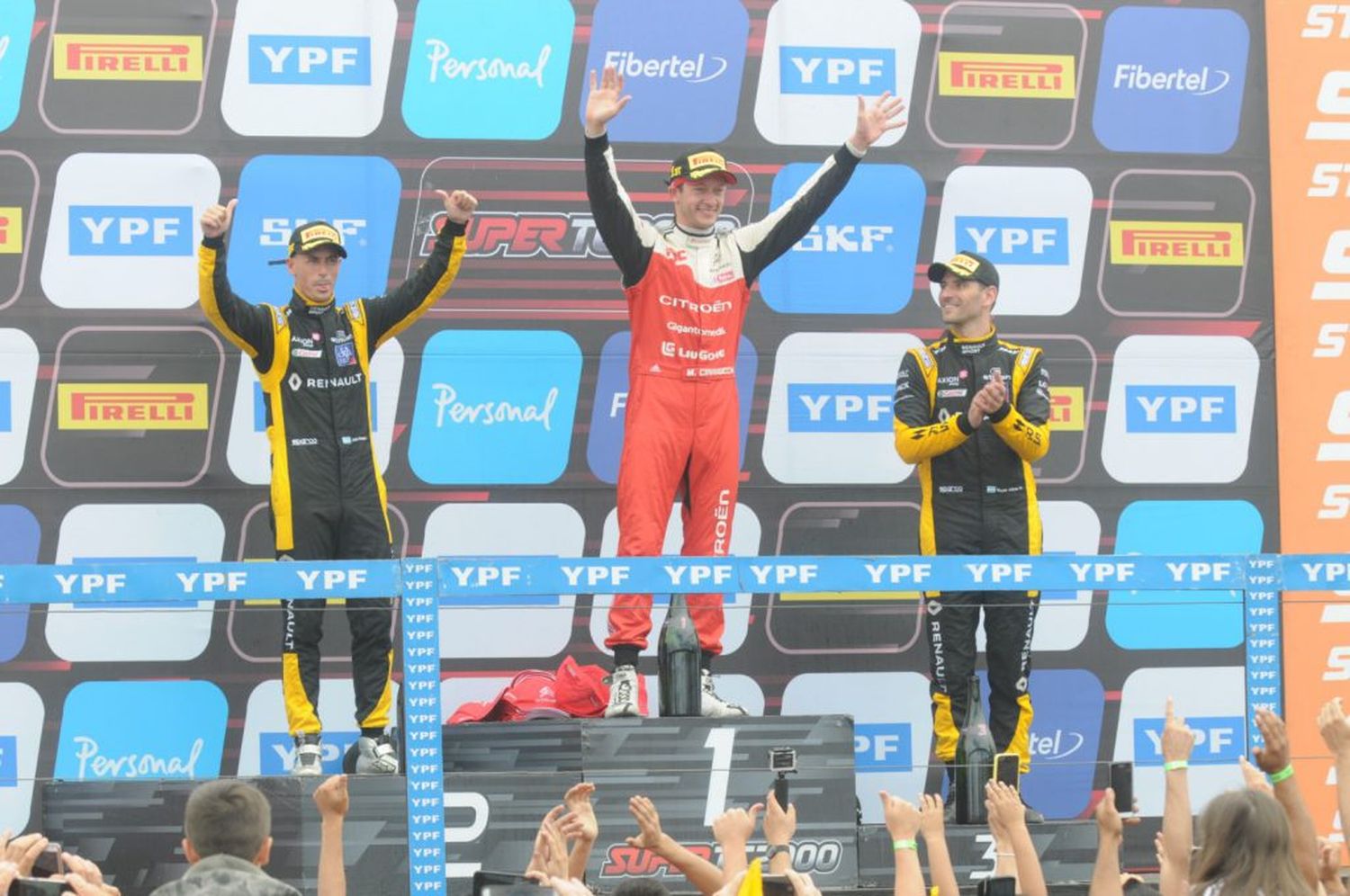 Pernía fue segundo y es el líder del campeonato