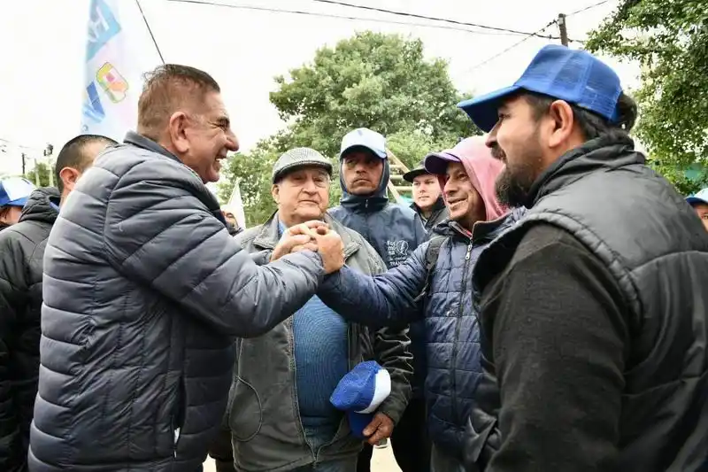 Jofré inspeccionó trabajos integrales en
El Resguardo, Santa Rosa y La Floresta