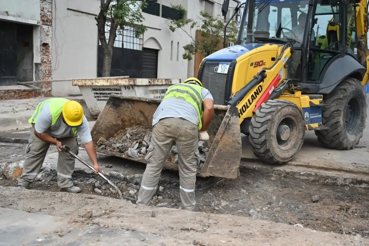 Obras Públicas arregló más de 11.500 m de baches en nueve meses
