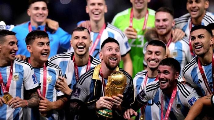 Llegaron los campeones del mundo