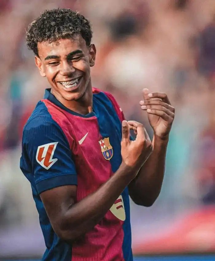 La joven promesa del FC Barcelona, Lamine Yamal