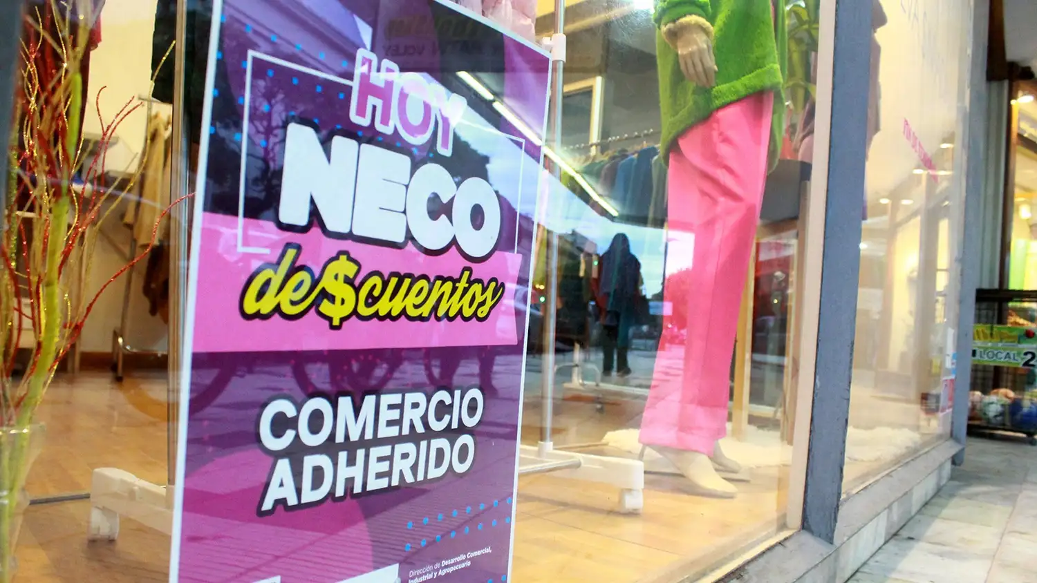 Necodescuentos. Se hará el viernes y el sábado en comercios