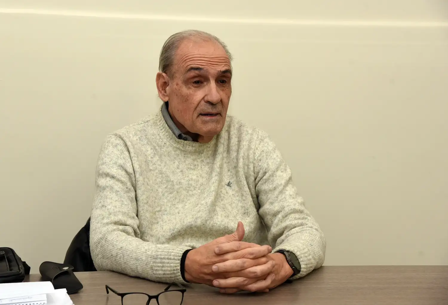 El contador Carlos Lorenzo, exdecano, profesor e investigador de la Universidad.