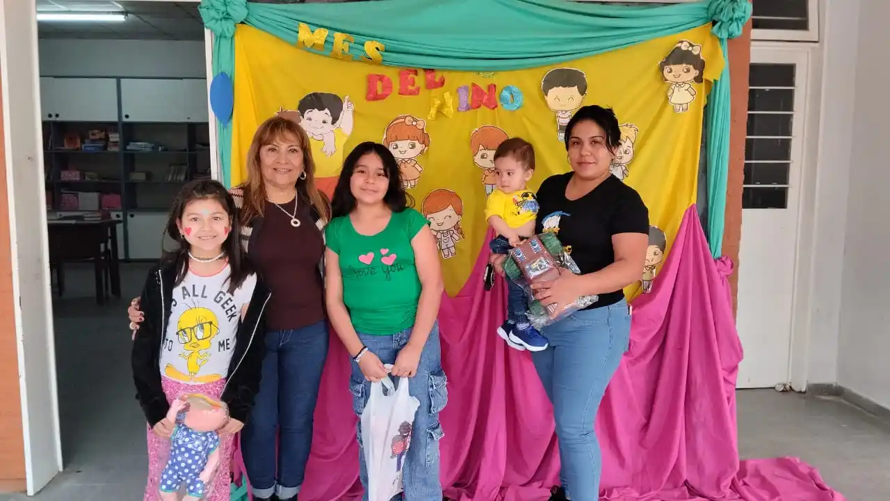 Niños y niñas de toda la provincia recibieron sus juguetes
