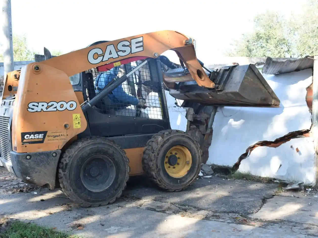 Derrumbaron un búnker de drogas en Puerto General San Martín