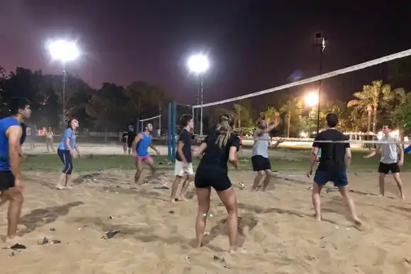El Beach Voley en el Verano Celeste de Atlético