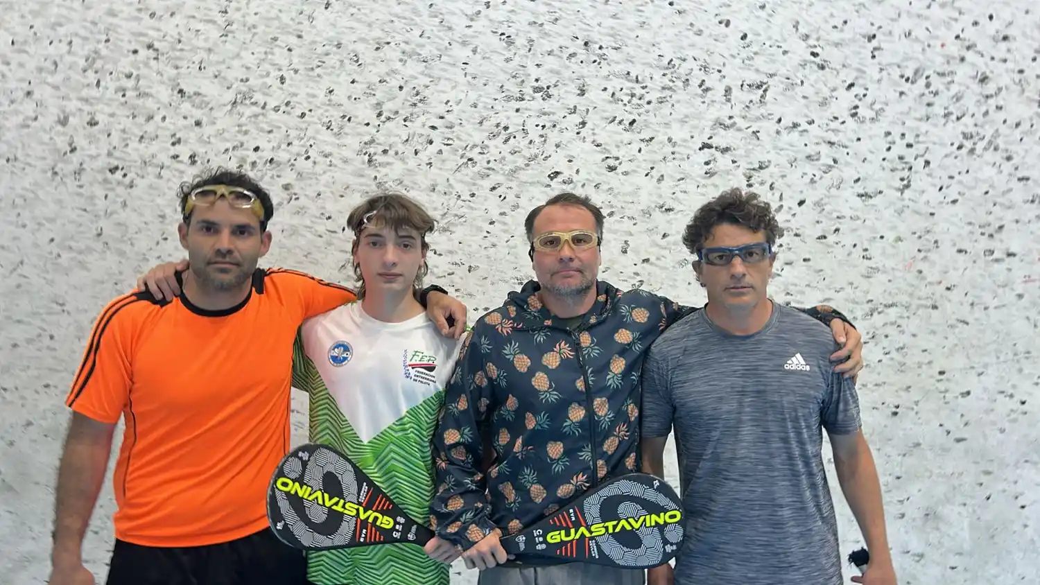 T. Cáceres – G. Buruchaga. se consagraron campeones en la Categoria B