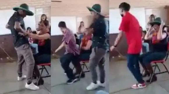 ¡A LO RONALD ACUÑA JR! Despidieron a profesora por «perrear» con sus alumnos en plena aula de clases (Video)