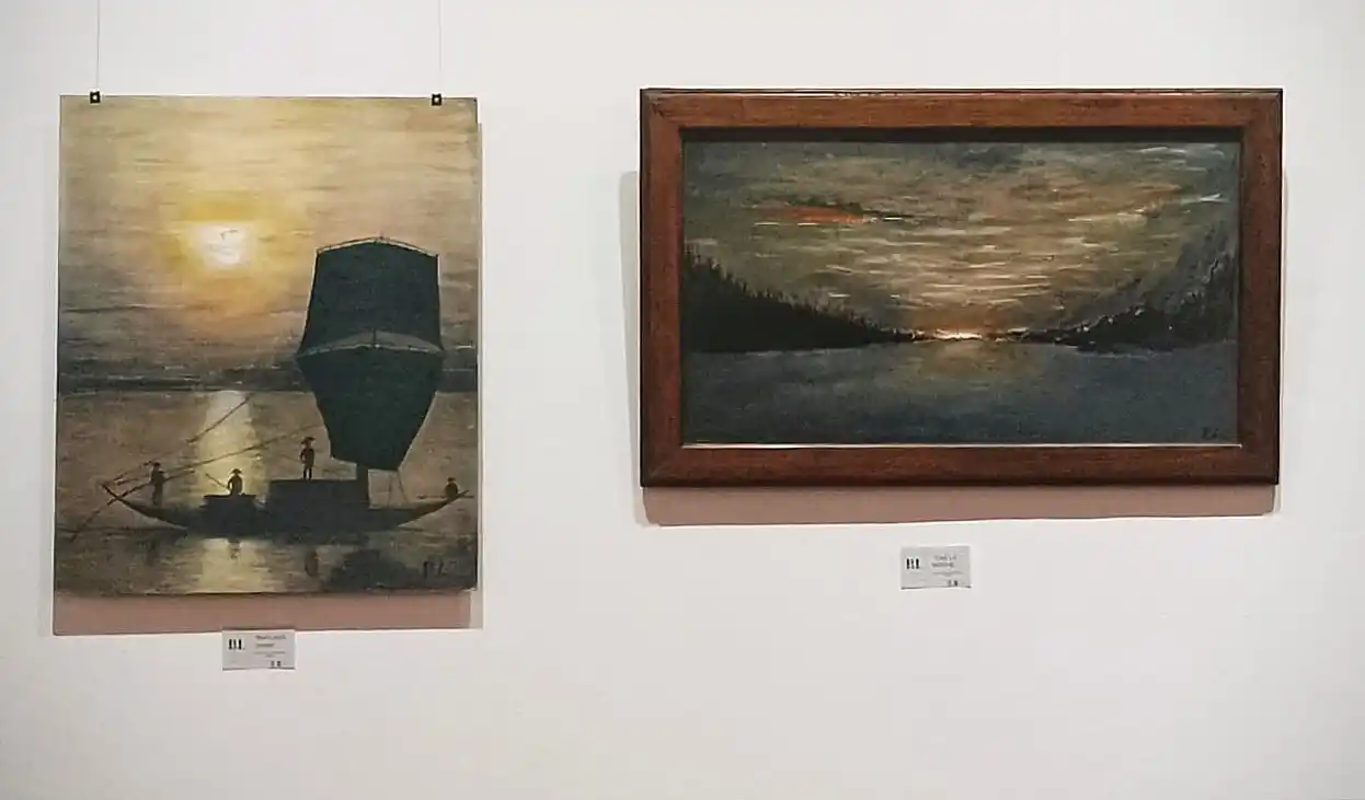 Se inauguró muestra pictórica de “Bubi” Lucardi