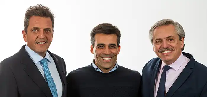 Reunión de López con Fernández y Massa