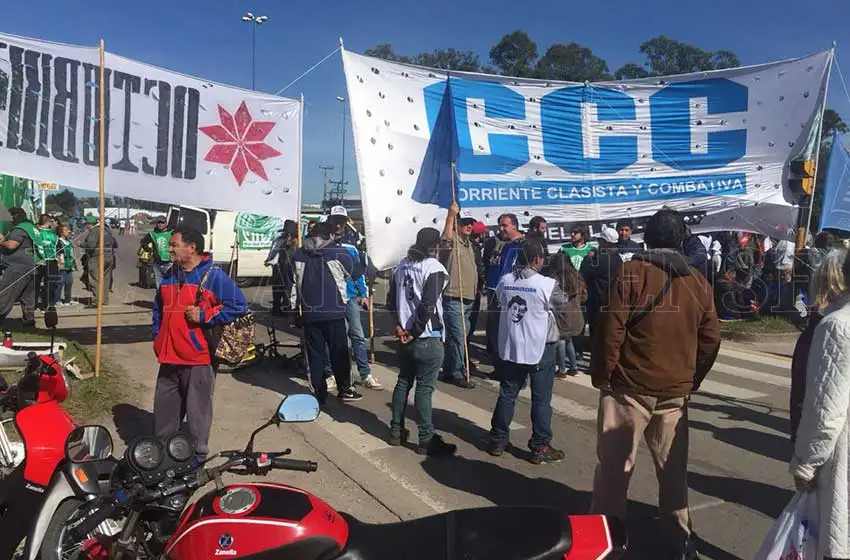 La CGT destacó una adhesión "muy fuerte" al paro