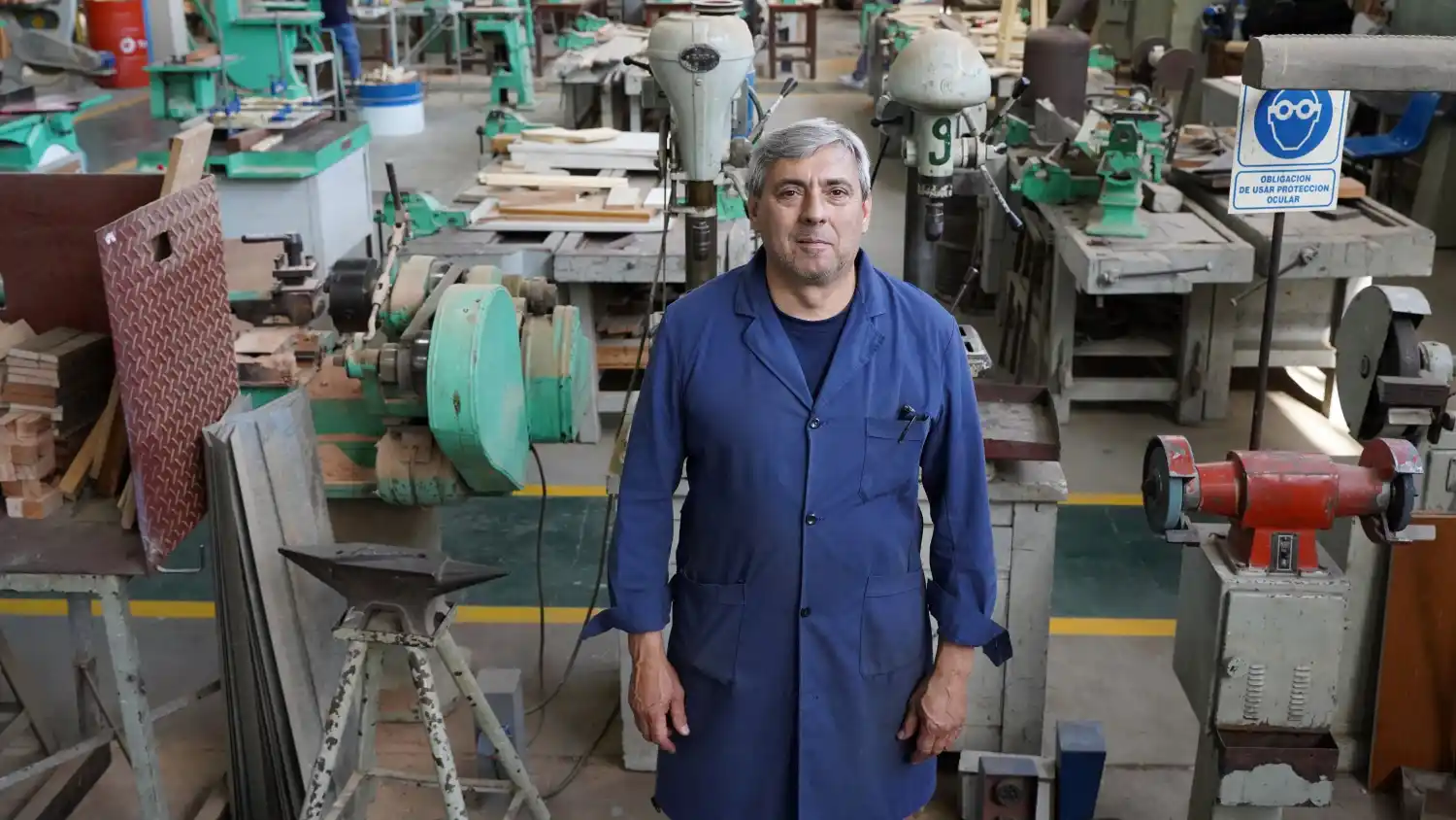 Guillermo y una vida entre máquinas y sueños.