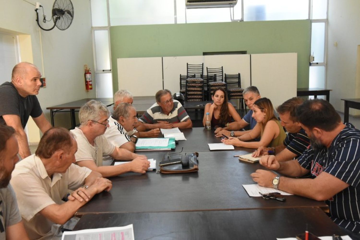 Jornada de trabajo con las vecinales de barrio Villa Los Álamos y Aero Club