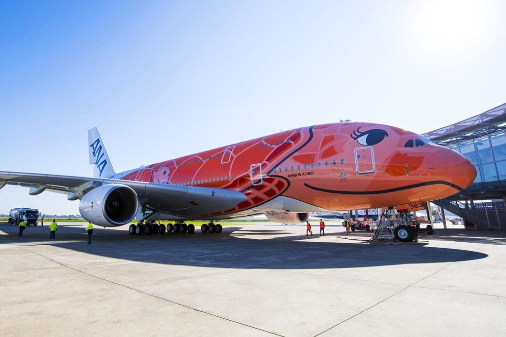 All Nippon Airways recibe su tercer y último Airbus A380