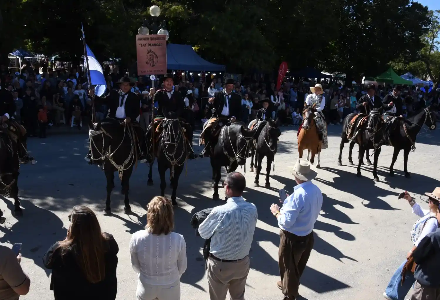 El tradicional desfile, una de las actividades principales de la jornada del 113er aniversario de Gardey.