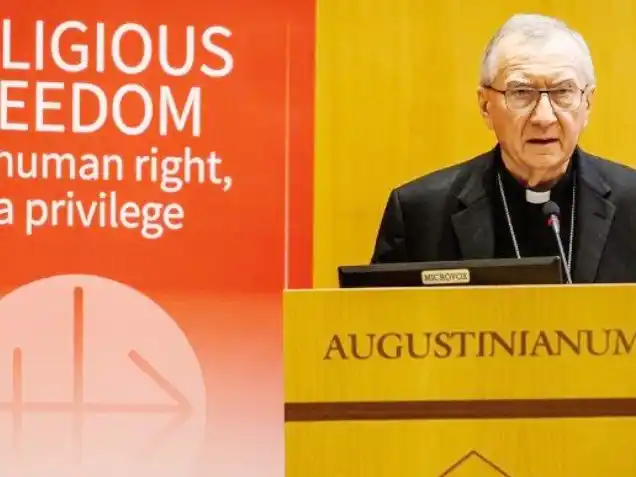 Parolin: “La libertad religiosa, un baluarte esencial pero frágil”