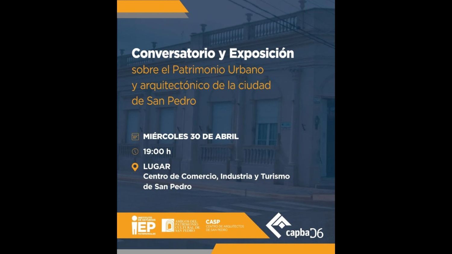 Scarlato charla patrimonio histórico