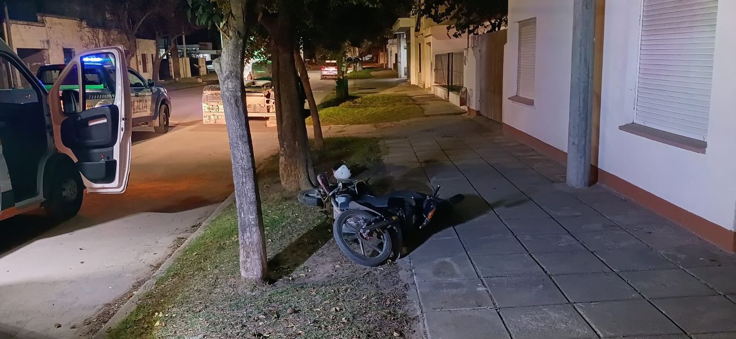 El accidente ocurrió en barrio Cottolengo.