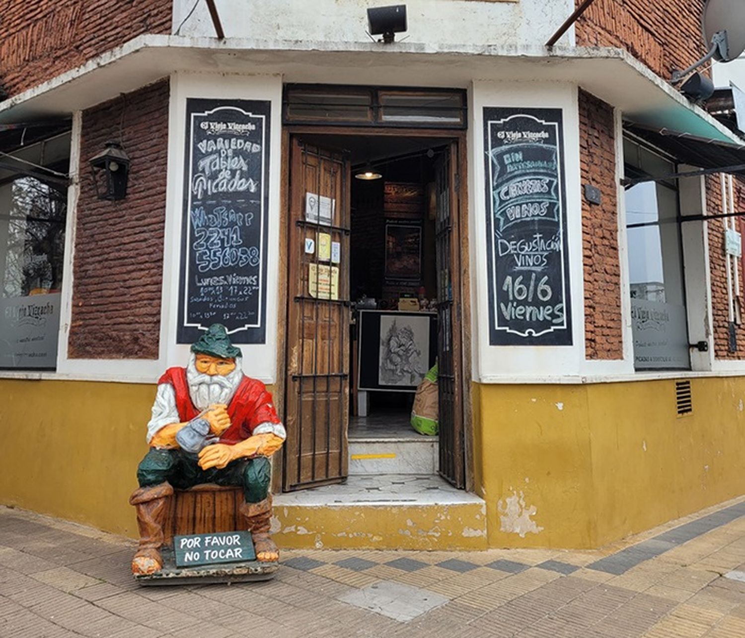 En un local del año 1888 que supo funcionar como almacén de ramos generales nació el Bar Viejo Vizcacha