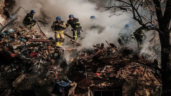 ¡ENTRE LAS VÍCTIMAS UNA MUJER EMBARAZADA! Ataque con drones de Irán deja 6 muertos en Ucrania (+FOTOS Y VIDEO)