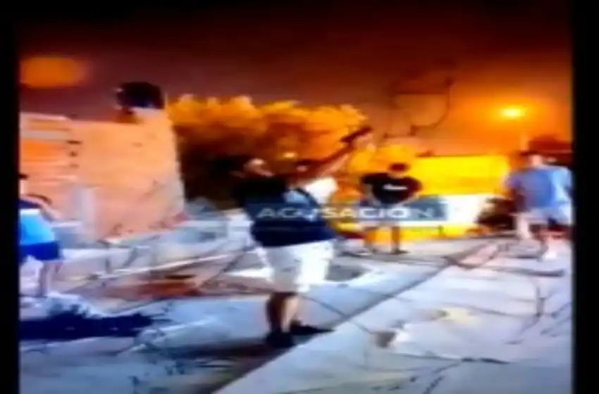 A los tiros al aire desde una terraza: así actuaban Lucho Cantero y sus secuaces en Rosario