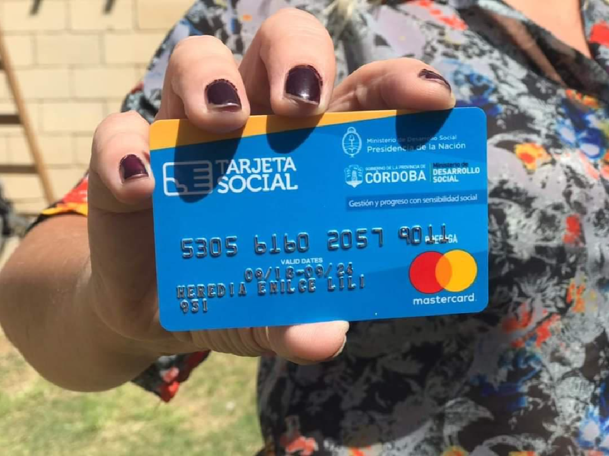 Tarjeta Social: desde el miércoles se acredita el monto de junio