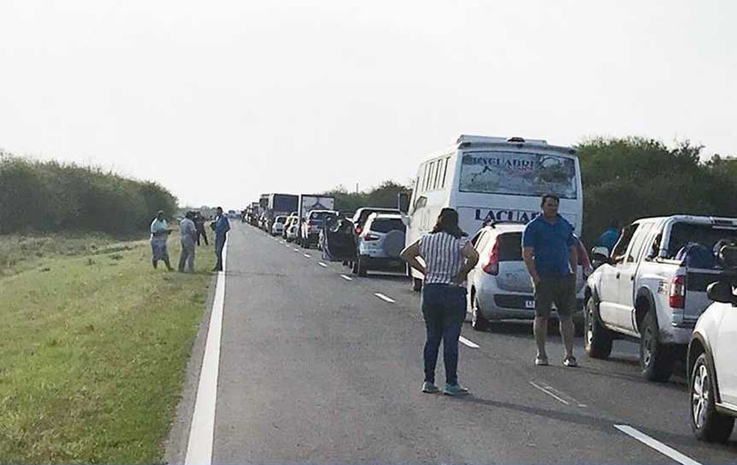 Se levantó el corte de la ruta nacional 81, a la altura de Bartolomé de Las Casas