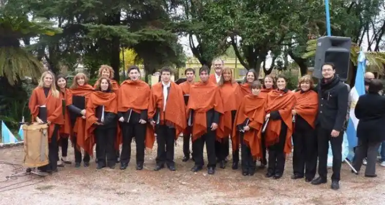 Concierto de coros en el Salón Dorado
