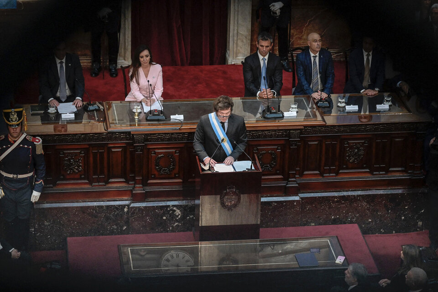 Javier Milei en el Congreso