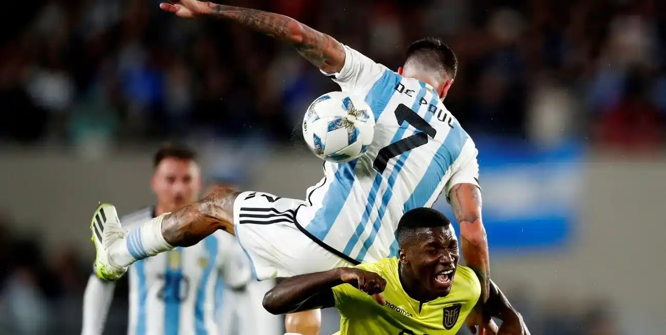 Sin Messi, Argentina se enfrenta a Ecuador. Foto: Reuters