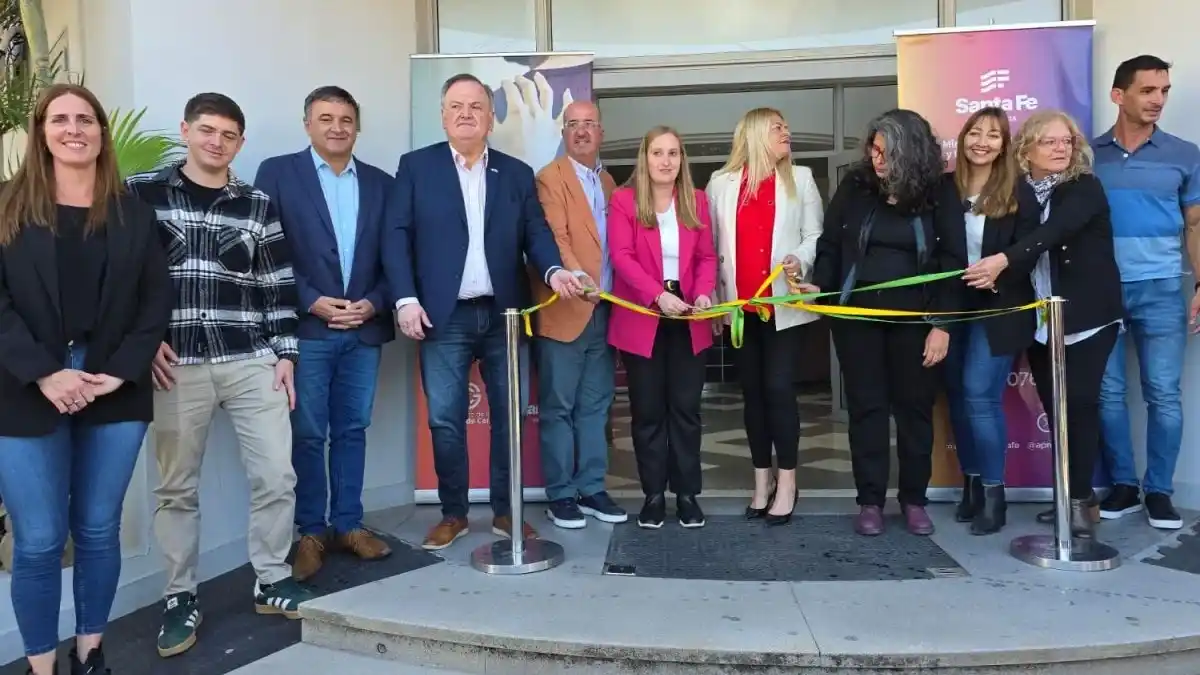 Michlig y Tejeda inauguraron en Ceres el primer dispositivo residencial de abordaje integral de adicciones