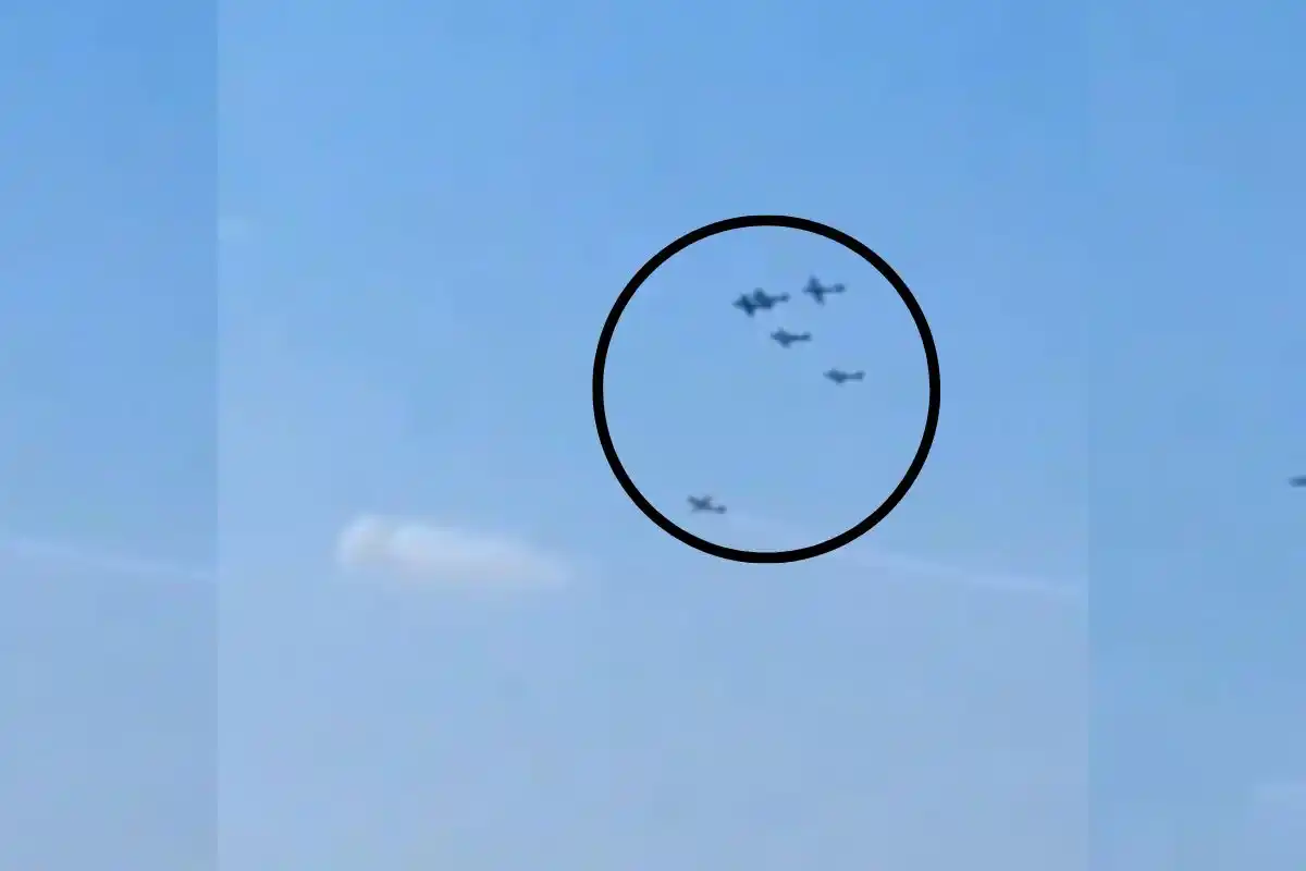 El hecho tuvo lugar en el festival Beja AirShow