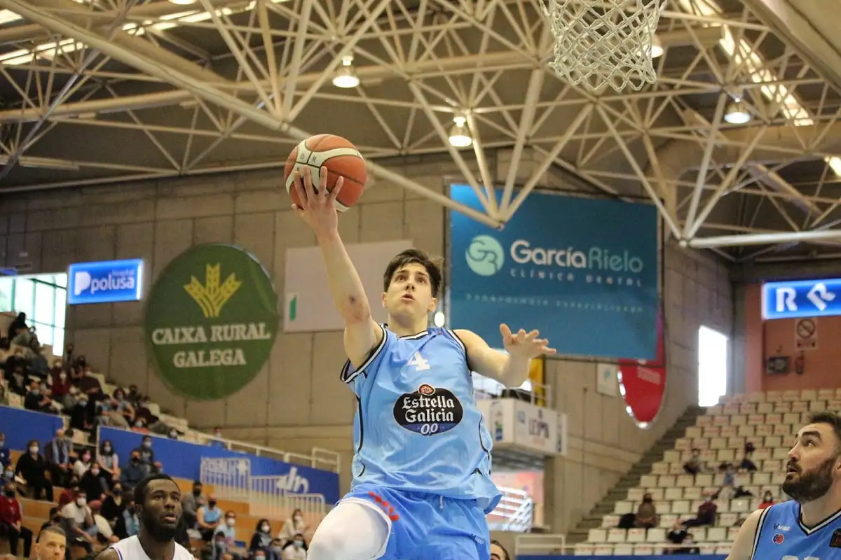Mateo Díaz la rompió en el Breogán antes del arranque de los playoffs