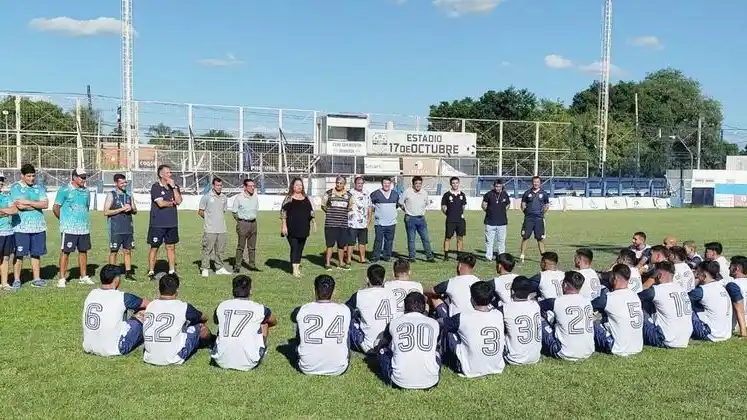 San Martín jugó amistosos con Chaco For Ever