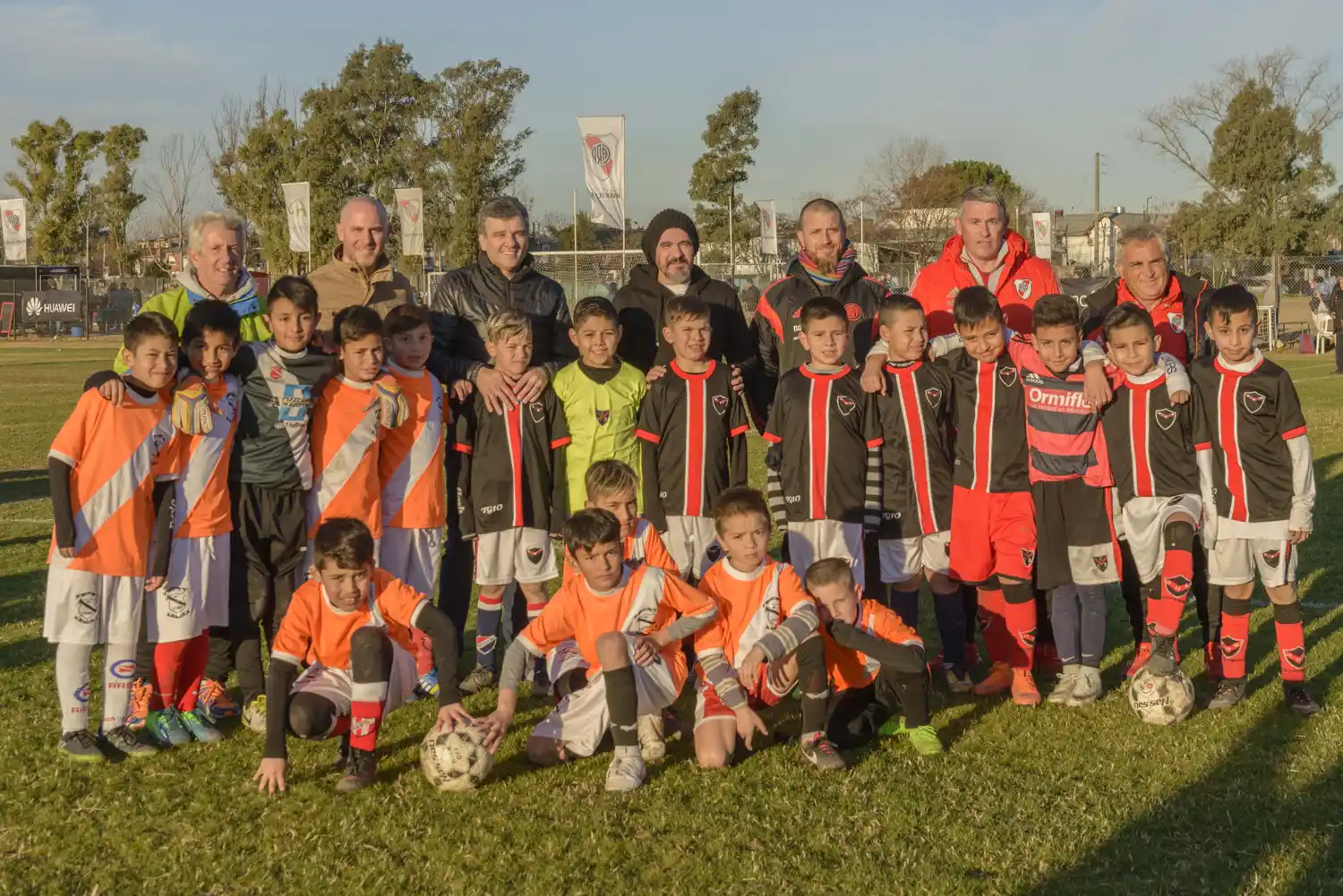 Zabaleta participó de la entrega de premios del Mundialito "Copa Hurlingham"