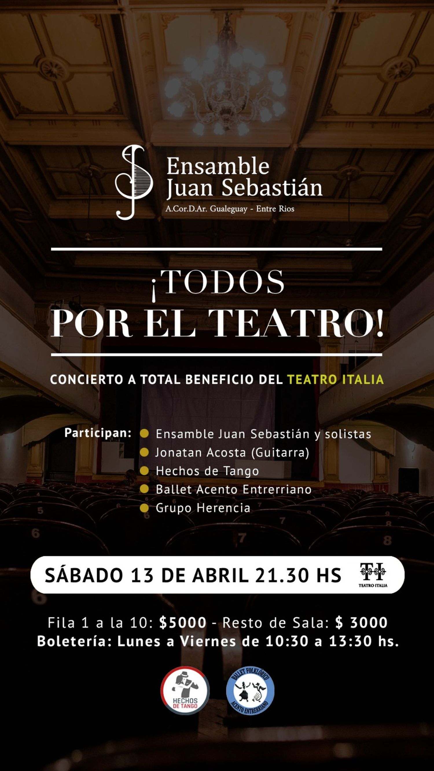 ¡TODOS POR EL TEATRO!