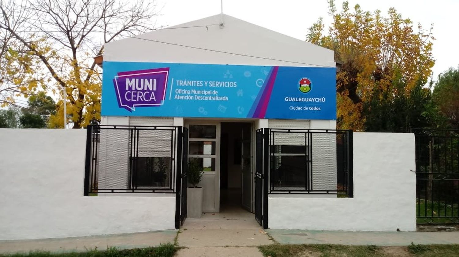 El Centro de Salud, tras haber sido transformado en la primera 