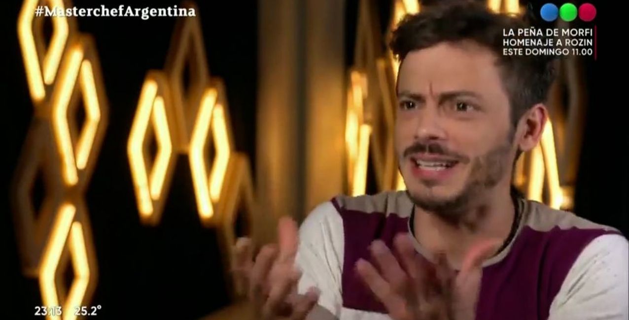 Tomás Fonzi se indignó en Masterchef Celebrity 3: “Cuánta injusticia”