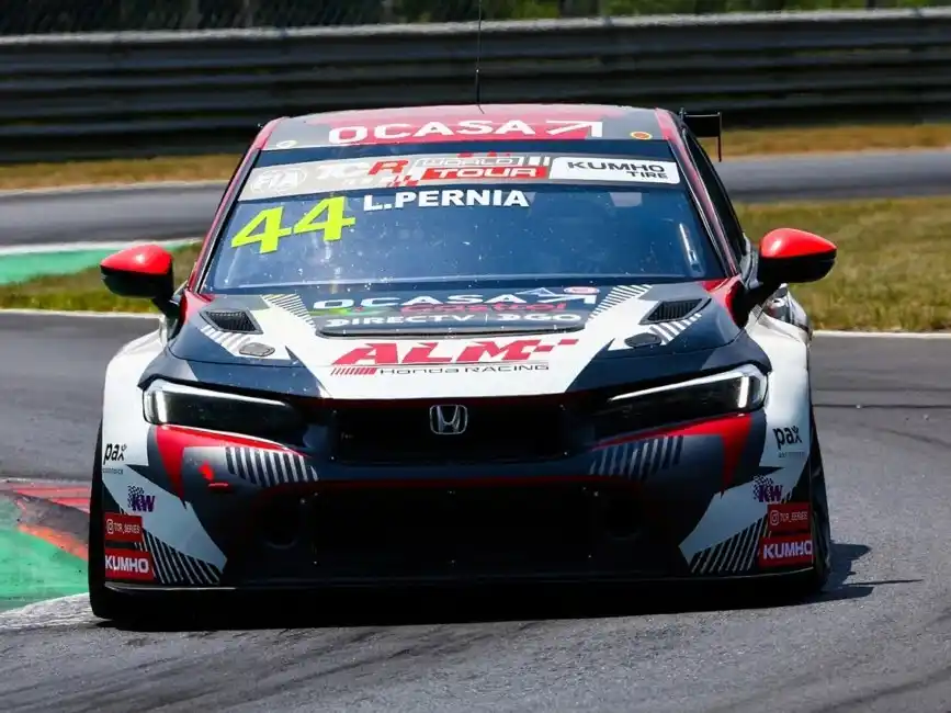 El Honda de Pernía en Monza.